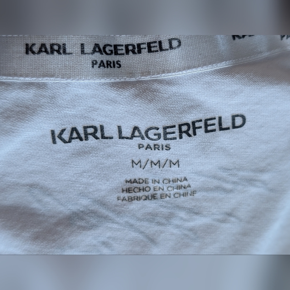 Karl Lagerfeld Kids Nautical Graphic Tee‎ - White - Picture 5 of 7